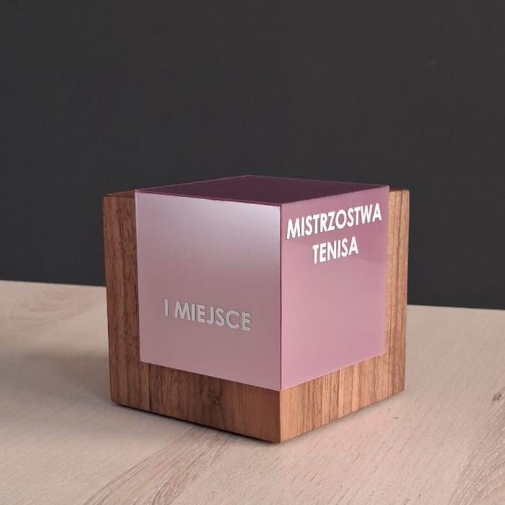 ELEGANCKA NAGRODA  - KOSTKA - Nagrody sportowe - MIW Design