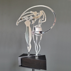 golf trophy - Mirror Golf Trophy - Golfer Woman 2 - Nagrody - MIW Design